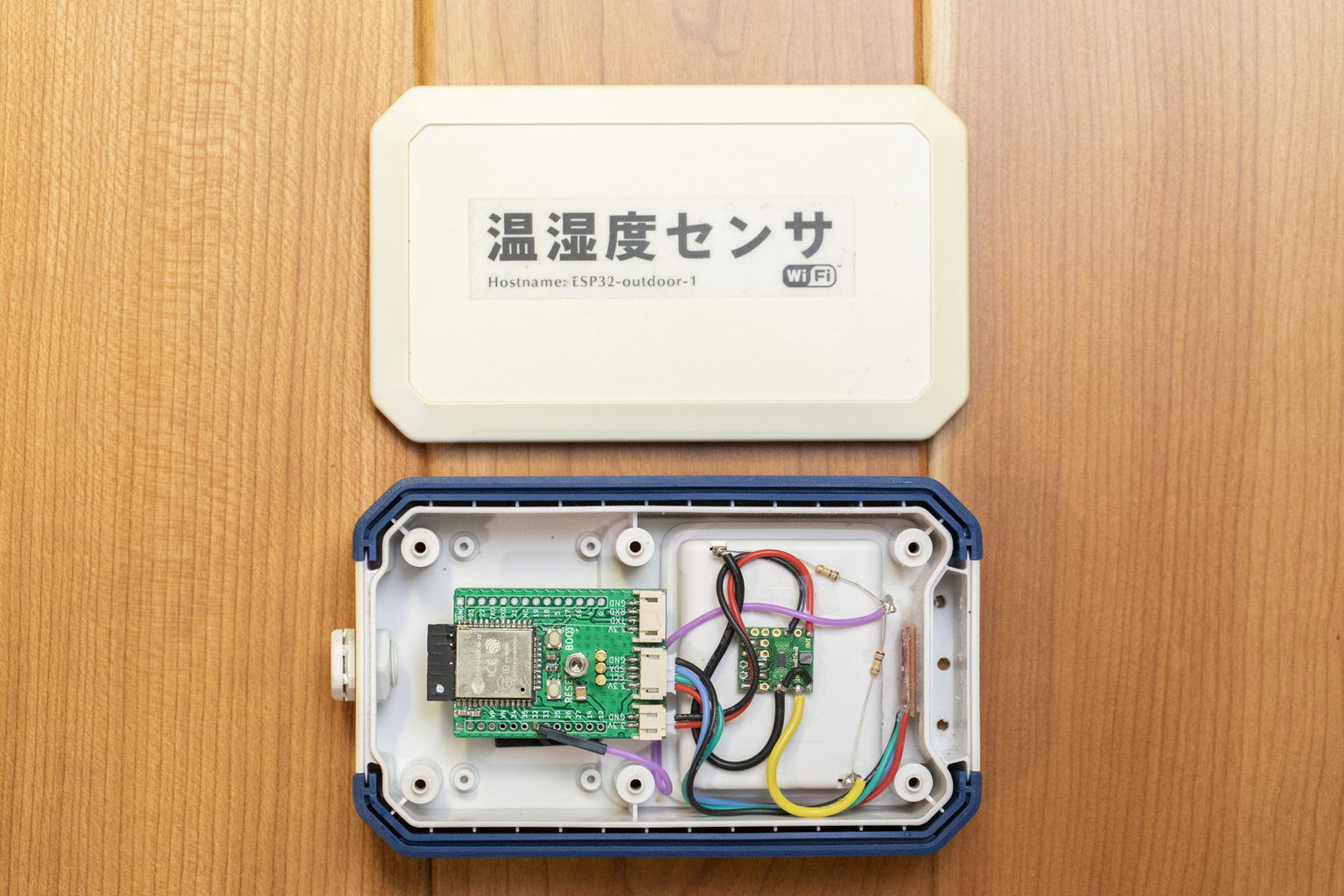 ESP32 と乾電池で実現する WiFi 温湿度センサー | Rabbit Note